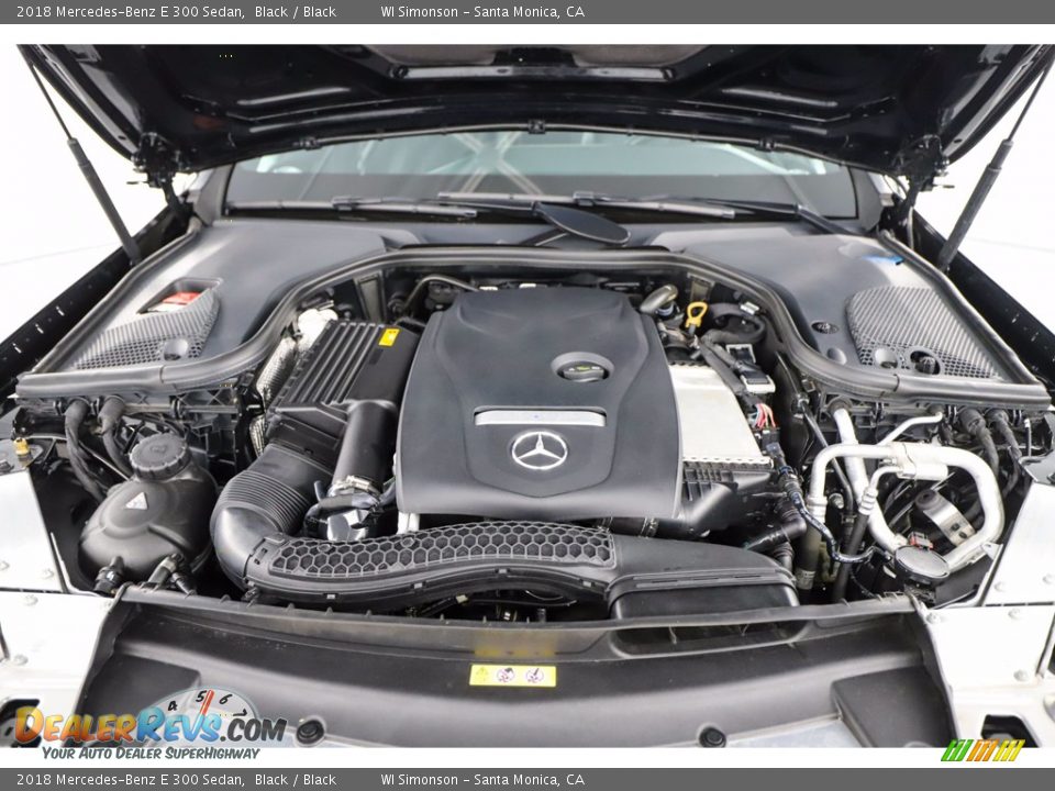 2018 Mercedes-Benz E 300 Sedan Black / Black Photo #17