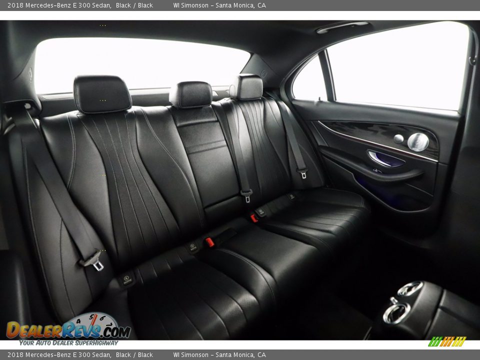 Rear Seat of 2018 Mercedes-Benz E 300 Sedan Photo #34