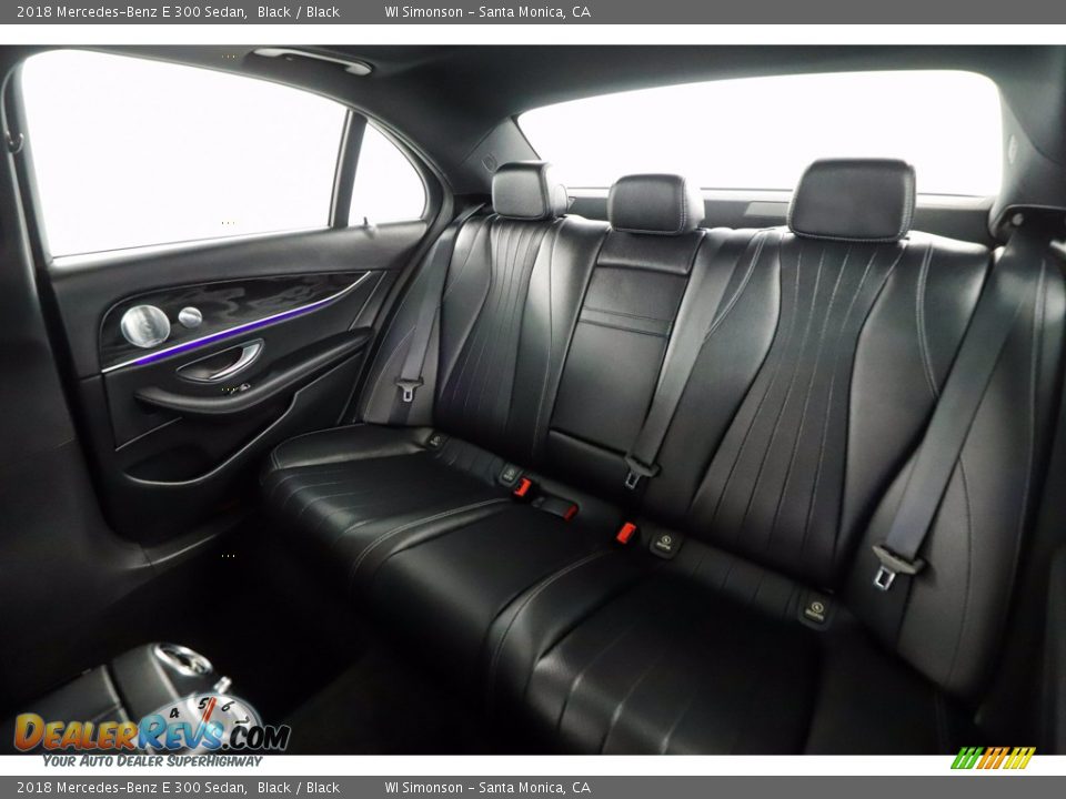 Rear Seat of 2018 Mercedes-Benz E 300 Sedan Photo #35