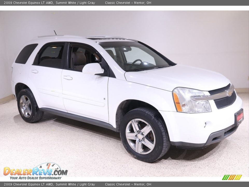 2009 Chevrolet Equinox LT AWD Summit White / Light Gray Photo #1