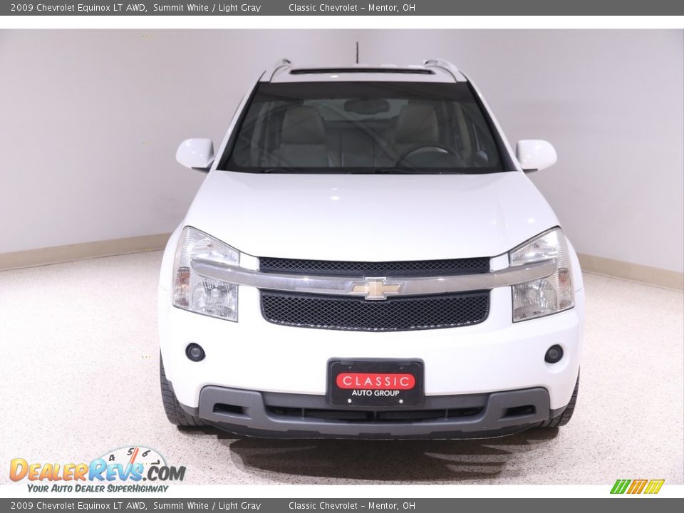 2009 Chevrolet Equinox LT AWD Summit White / Light Gray Photo #2