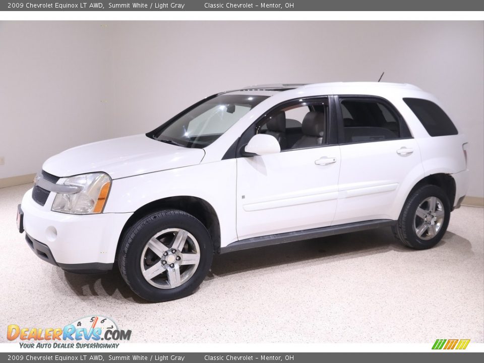 2009 Chevrolet Equinox LT AWD Summit White / Light Gray Photo #3