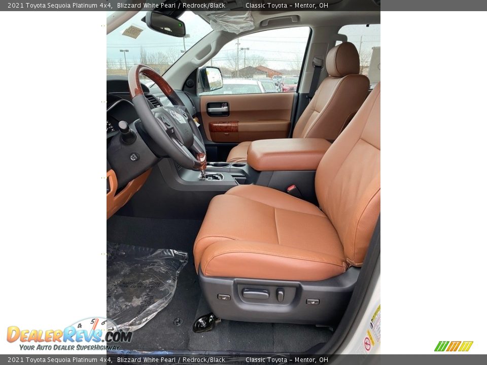 Front Seat of 2021 Toyota Sequoia Platinum 4x4 Photo #2