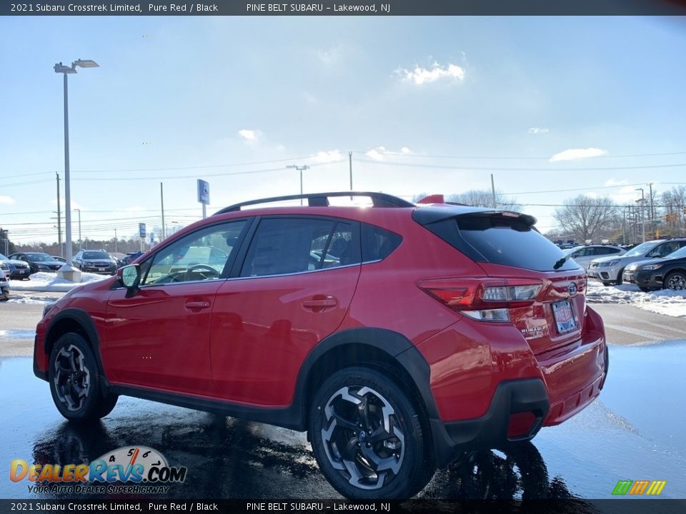2021 Subaru Crosstrek Limited Pure Red / Black Photo #6