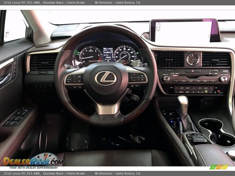 Dashboard of 2016 Lexus RX 350 AWD Photo #4