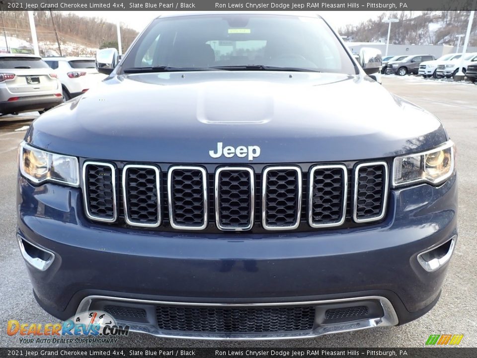 2021 Jeep Grand Cherokee Limited 4x4 Slate Blue Pearl / Black Photo #9