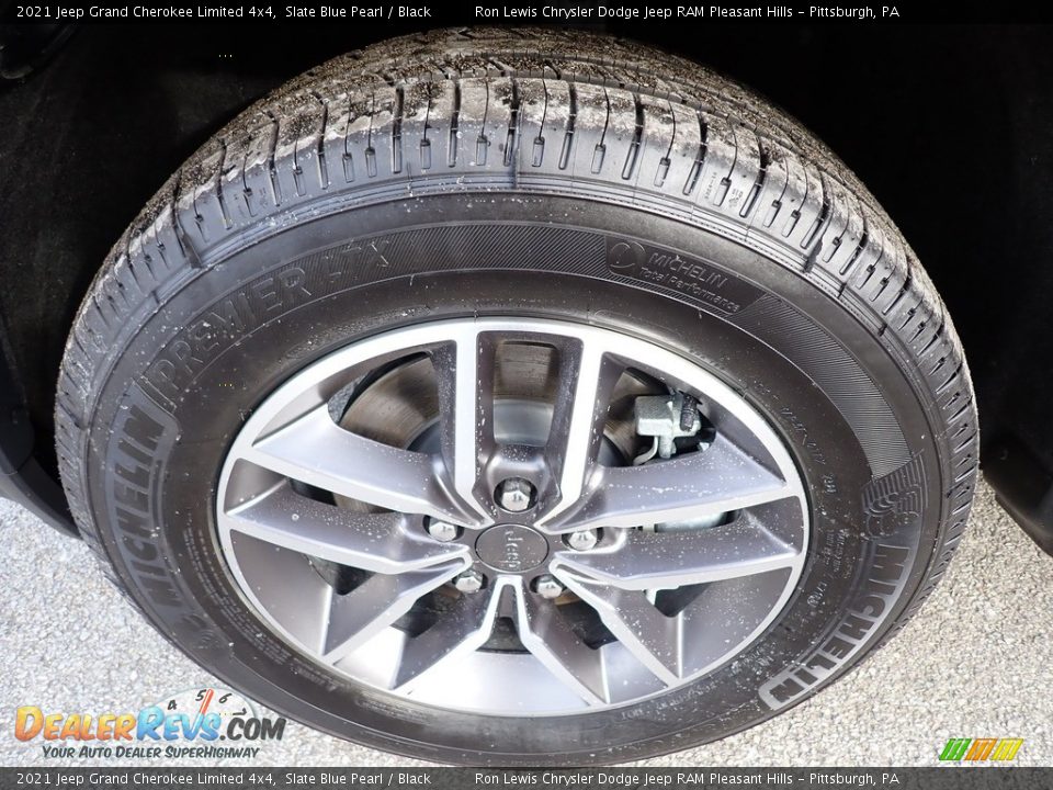 2021 Jeep Grand Cherokee Limited 4x4 Slate Blue Pearl / Black Photo #10