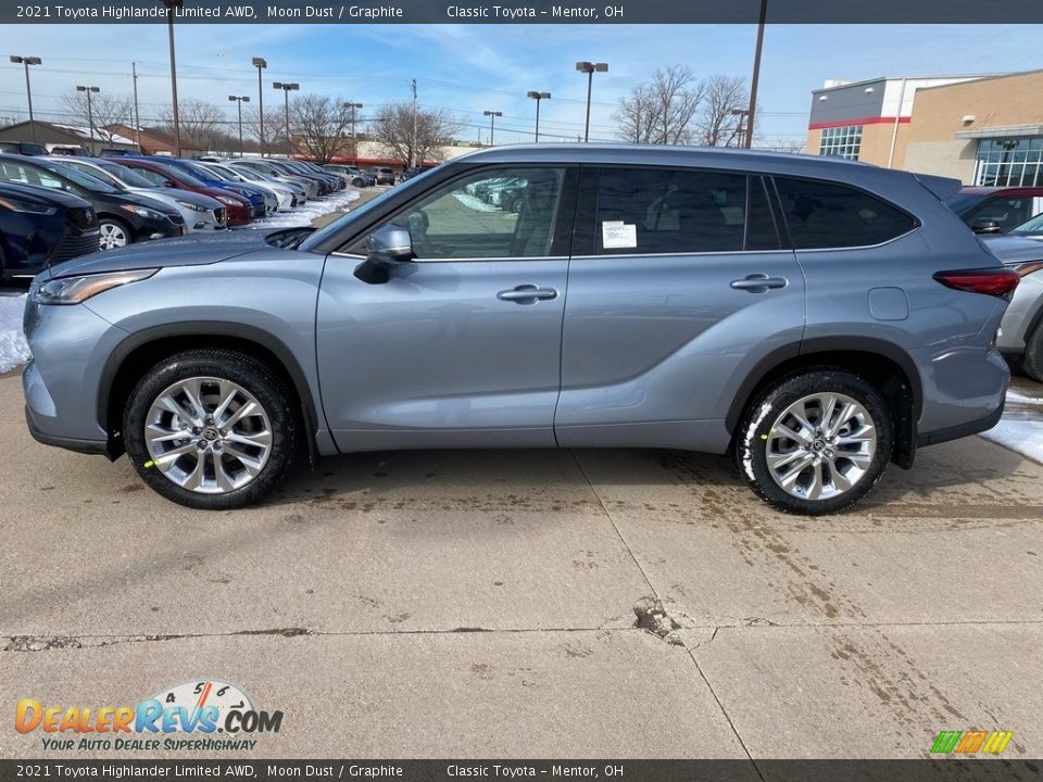 2021 Toyota Highlander Limited AWD Moon Dust / Graphite Photo #1