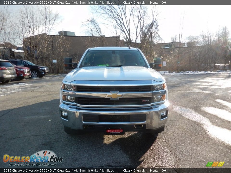 2016 Chevrolet Silverado 2500HD LT Crew Cab 4x4 Summit White / Jet Black Photo #3