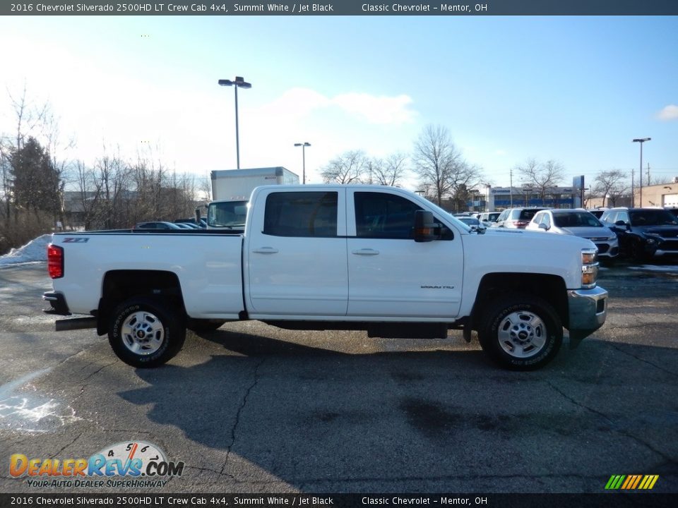 2016 Chevrolet Silverado 2500HD LT Crew Cab 4x4 Summit White / Jet Black Photo #4