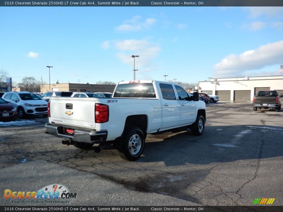 2016 Chevrolet Silverado 2500HD LT Crew Cab 4x4 Summit White / Jet Black Photo #5