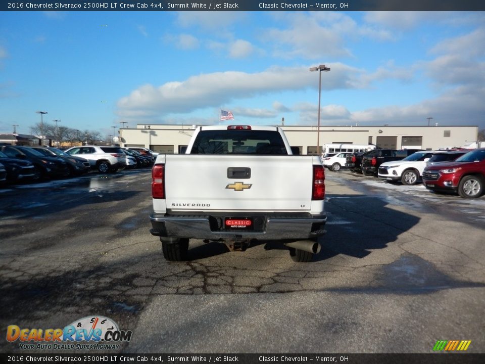 2016 Chevrolet Silverado 2500HD LT Crew Cab 4x4 Summit White / Jet Black Photo #6