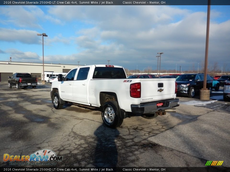 2016 Chevrolet Silverado 2500HD LT Crew Cab 4x4 Summit White / Jet Black Photo #7