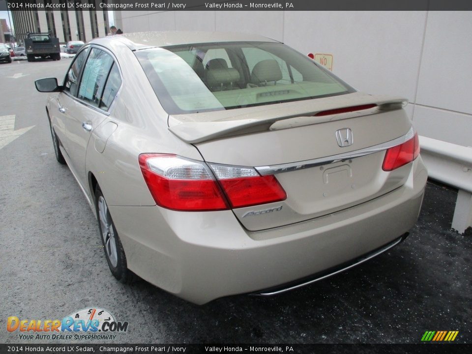 2014 Honda Accord LX Sedan Champagne Frost Pearl / Ivory Photo #3