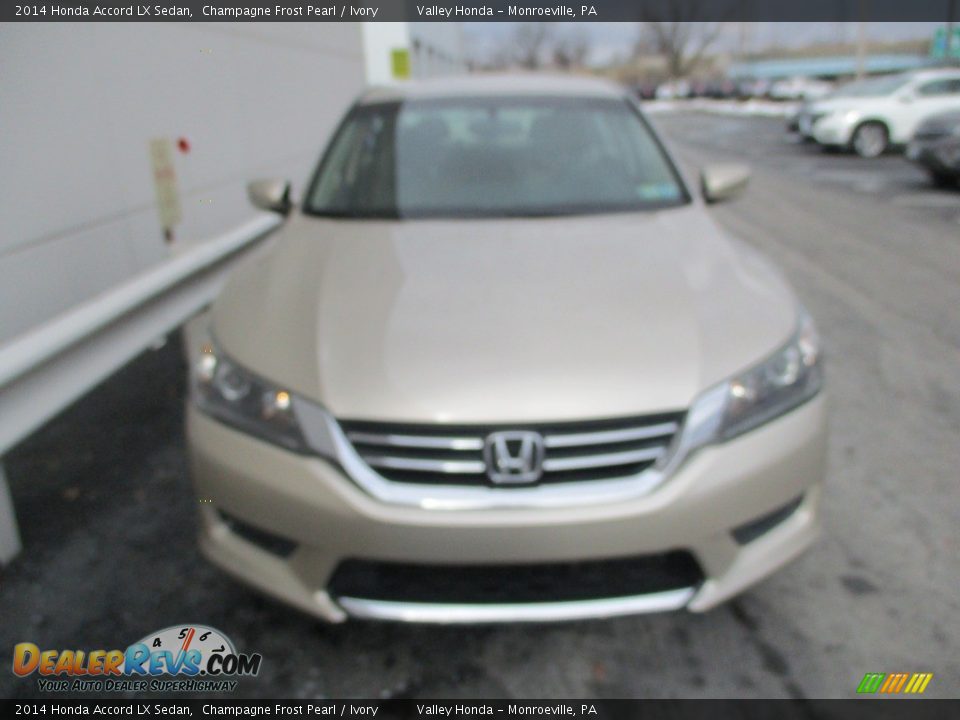 2014 Honda Accord LX Sedan Champagne Frost Pearl / Ivory Photo #8