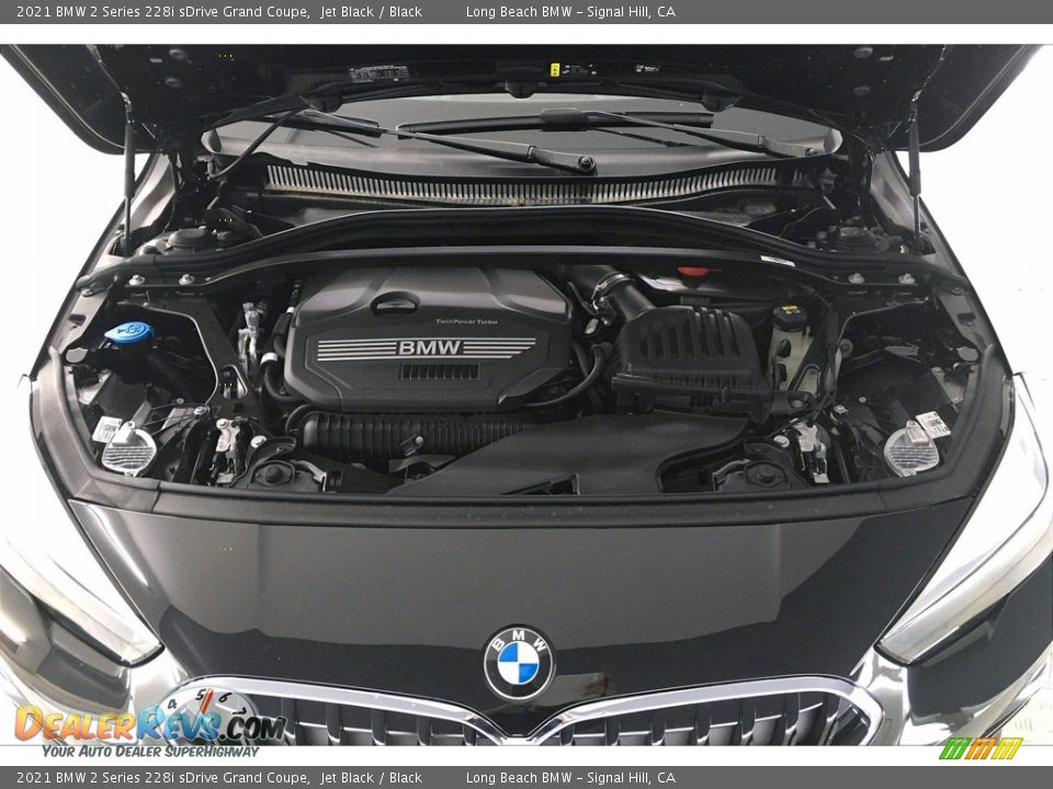 2021 BMW 2 Series 228i sDrive Grand Coupe Jet Black / Black Photo #10