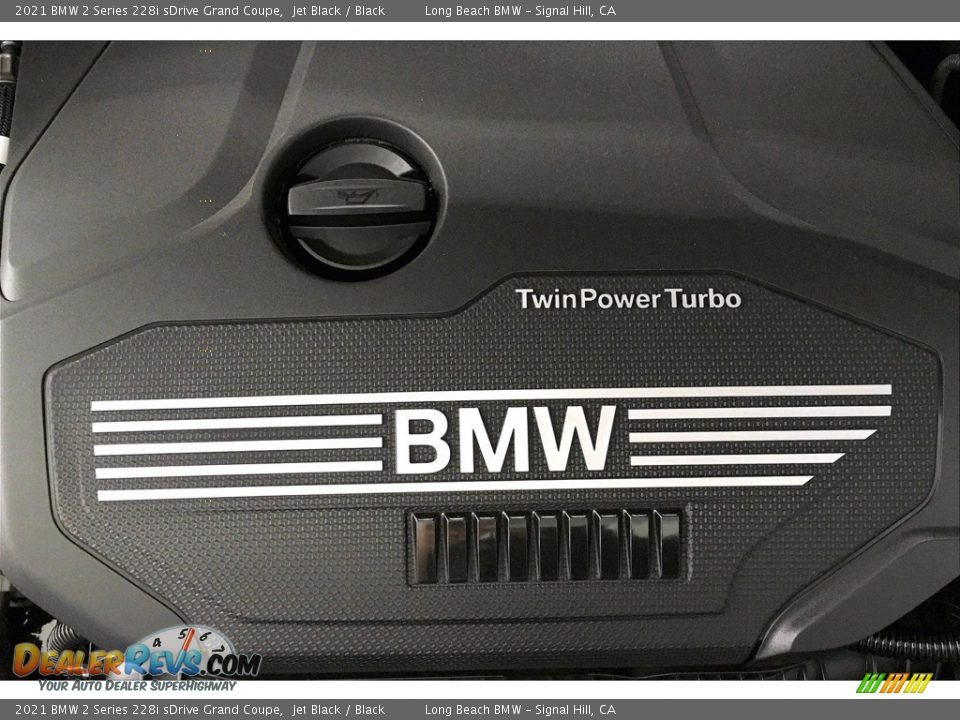 2021 BMW 2 Series 228i sDrive Grand Coupe Jet Black / Black Photo #11