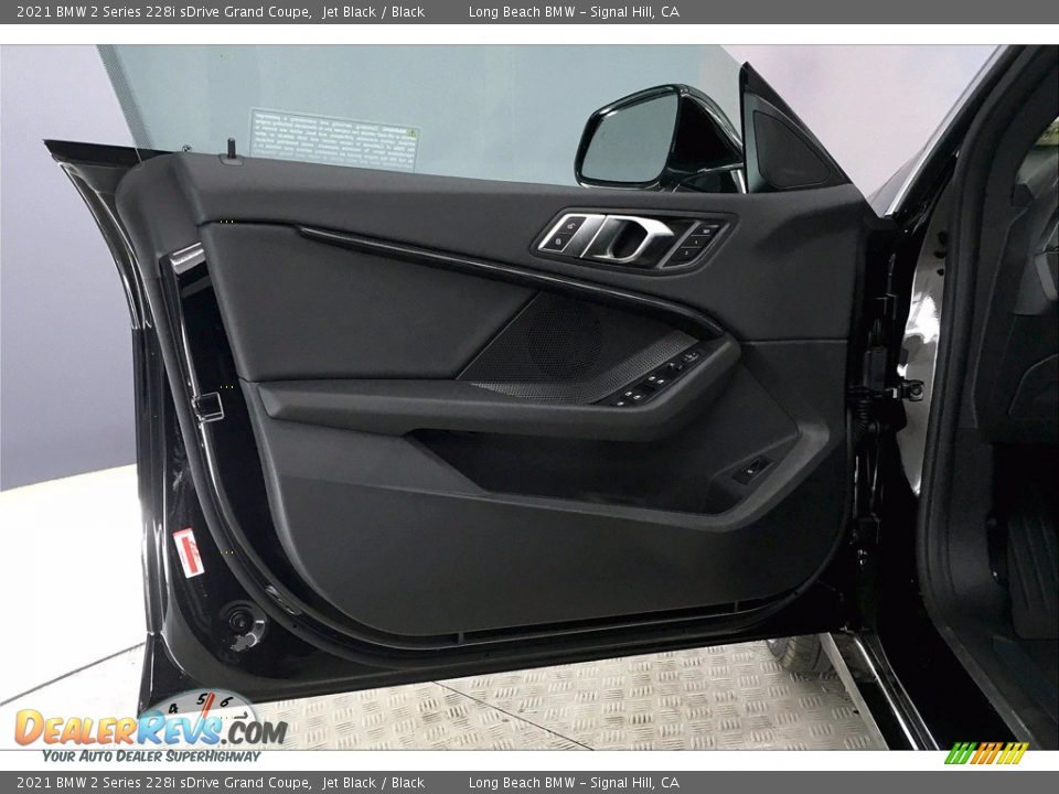 2021 BMW 2 Series 228i sDrive Grand Coupe Jet Black / Black Photo #14
