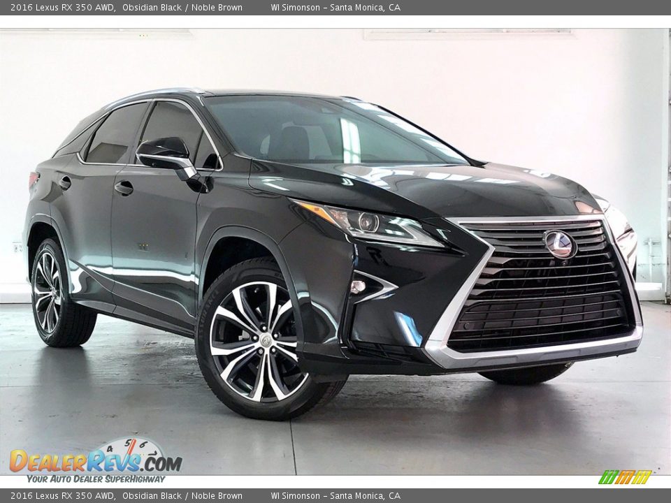 Front 3/4 View of 2016 Lexus RX 350 AWD Photo #34