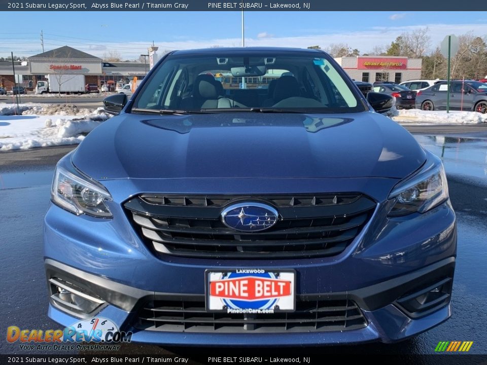 2021 Subaru Legacy Sport Abyss Blue Pearl / Titanium Gray Photo #3