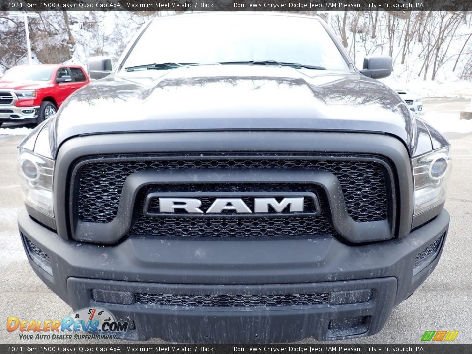 2021 Ram 1500 Classic Quad Cab 4x4 Maximum Steel Metallic / Black Photo #8