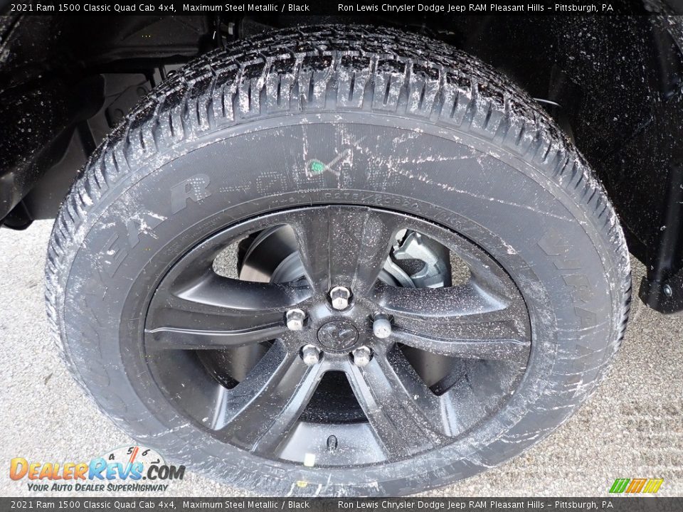 2021 Ram 1500 Classic Quad Cab 4x4 Maximum Steel Metallic / Black Photo #9