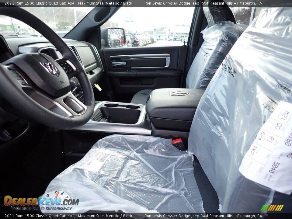 2021 Ram 1500 Classic Quad Cab 4x4 Maximum Steel Metallic / Black Photo #10