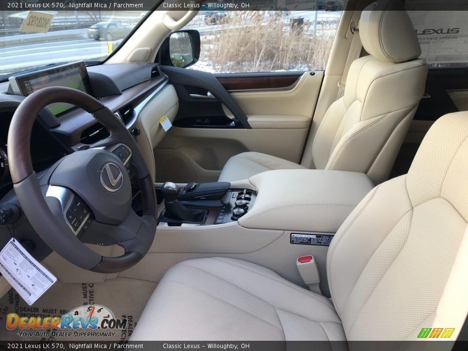 Parchment Interior - 2021 Lexus LX 570 Photo #2