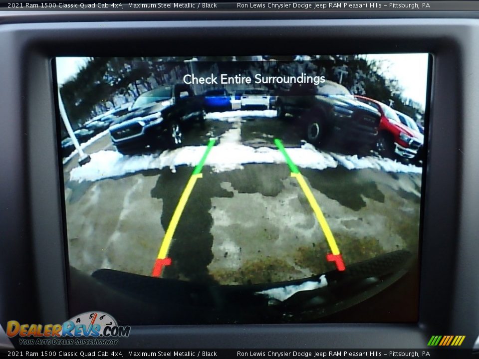 2021 Ram 1500 Classic Quad Cab 4x4 Maximum Steel Metallic / Black Photo #19