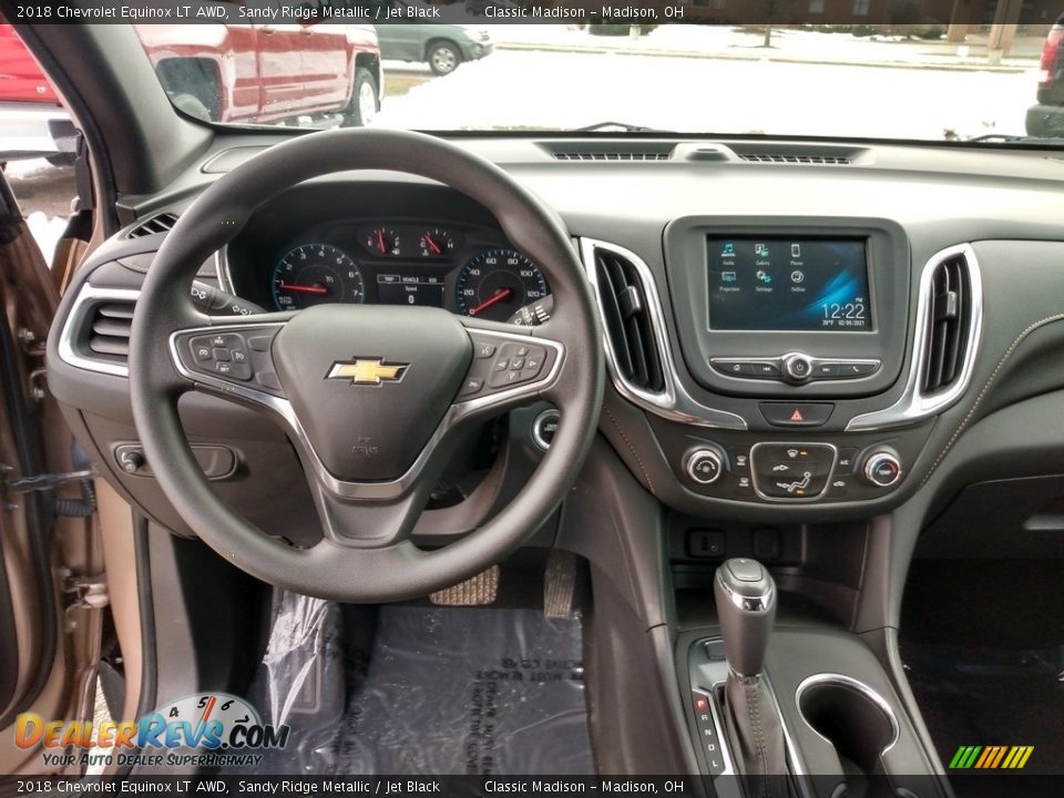 2018 Chevrolet Equinox LT AWD Sandy Ridge Metallic / Jet Black Photo #3