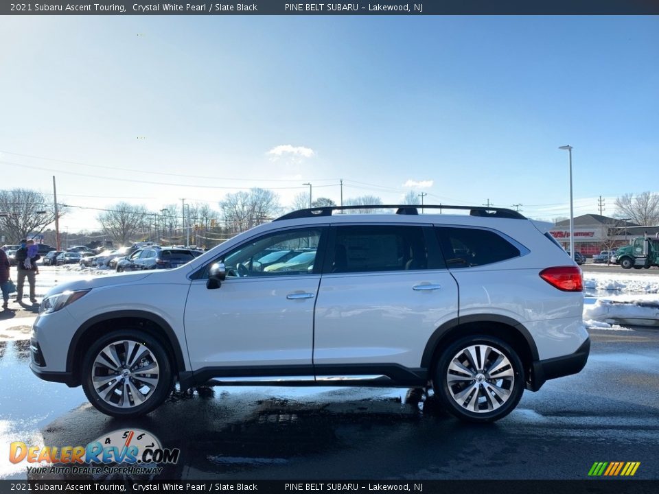 2021 Subaru Ascent Touring Crystal White Pearl / Slate Black Photo #4