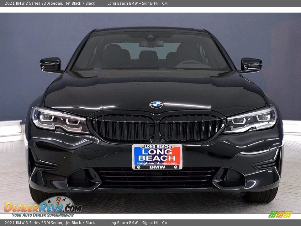 2021 BMW 3 Series 330i Sedan Jet Black / Black Photo #2