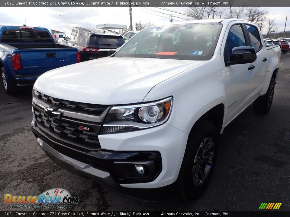 2021 Chevrolet Colorado Z71 Crew Cab 4x4 Summit White / Jet Black/­Dark Ash Photo #6