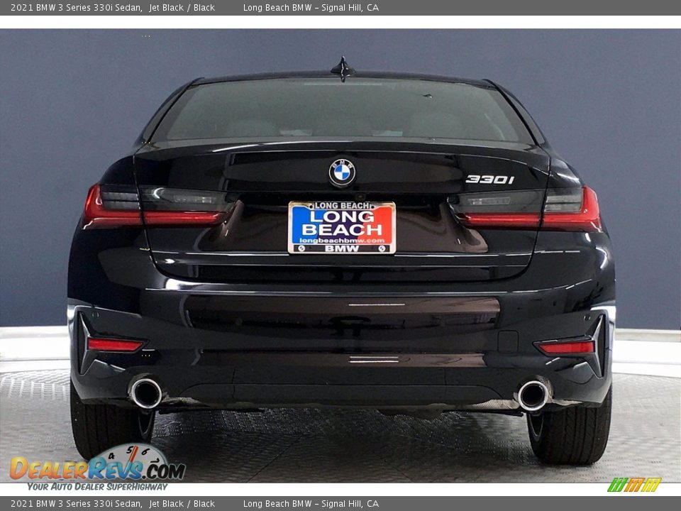 2021 BMW 3 Series 330i Sedan Jet Black / Black Photo #4