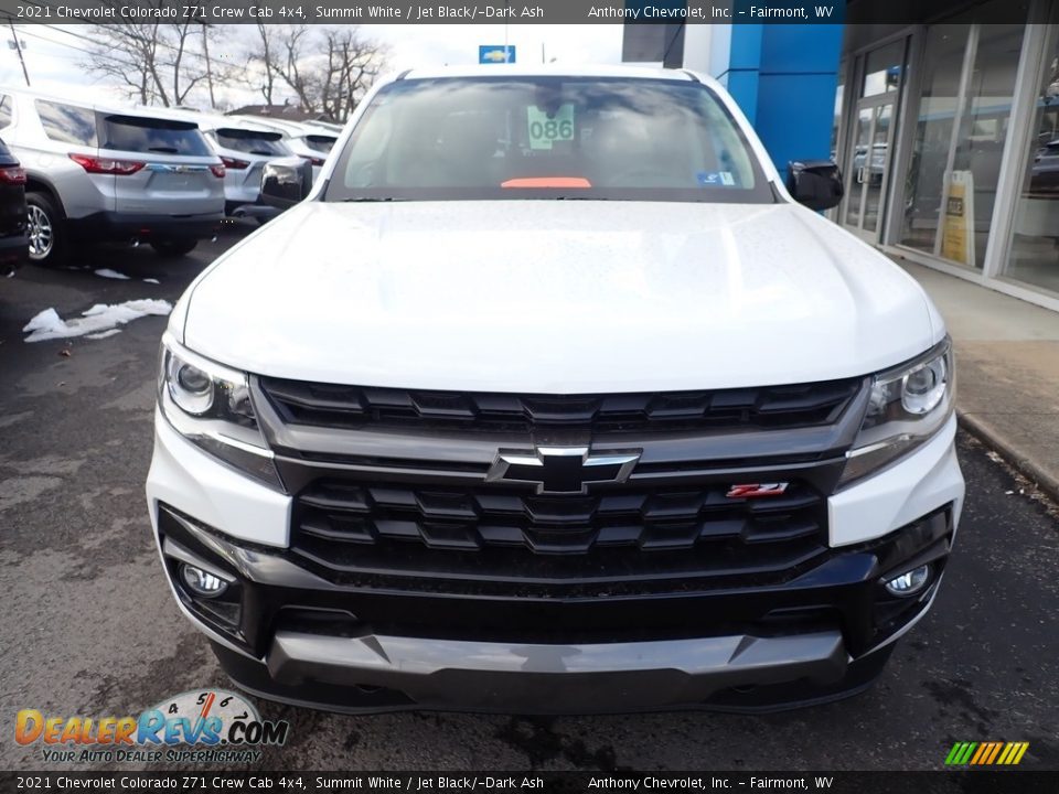 2021 Chevrolet Colorado Z71 Crew Cab 4x4 Summit White / Jet Black/­Dark Ash Photo #7