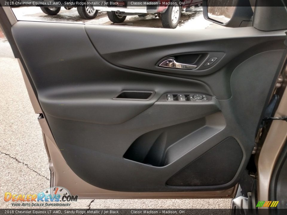 2018 Chevrolet Equinox LT AWD Sandy Ridge Metallic / Jet Black Photo #9