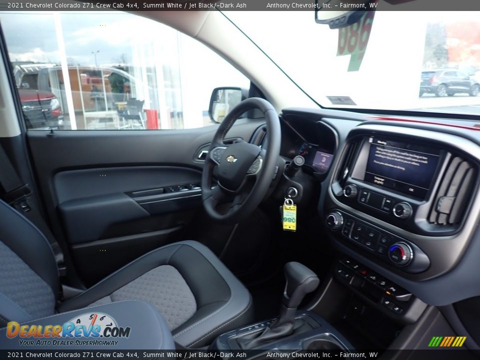 2021 Chevrolet Colorado Z71 Crew Cab 4x4 Summit White / Jet Black/­Dark Ash Photo #9