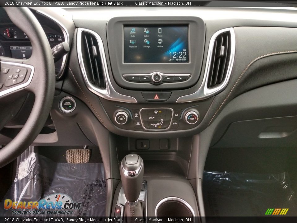2018 Chevrolet Equinox LT AWD Sandy Ridge Metallic / Jet Black Photo #12