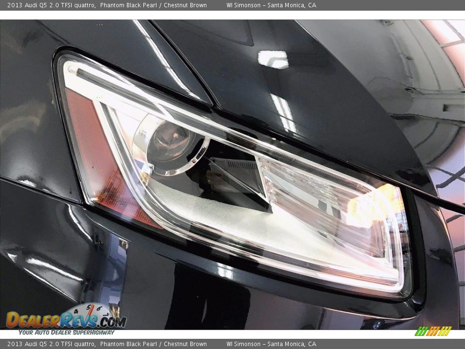 2013 Audi Q5 2.0 TFSI quattro Phantom Black Pearl / Chestnut Brown Photo #28