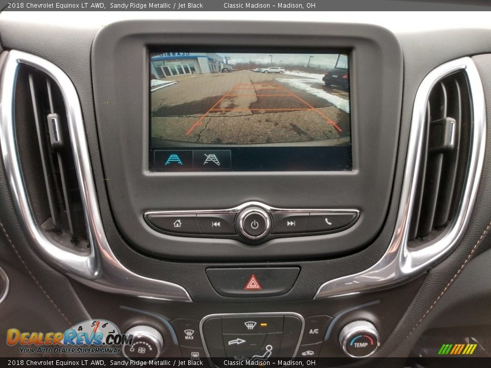2018 Chevrolet Equinox LT AWD Sandy Ridge Metallic / Jet Black Photo #13