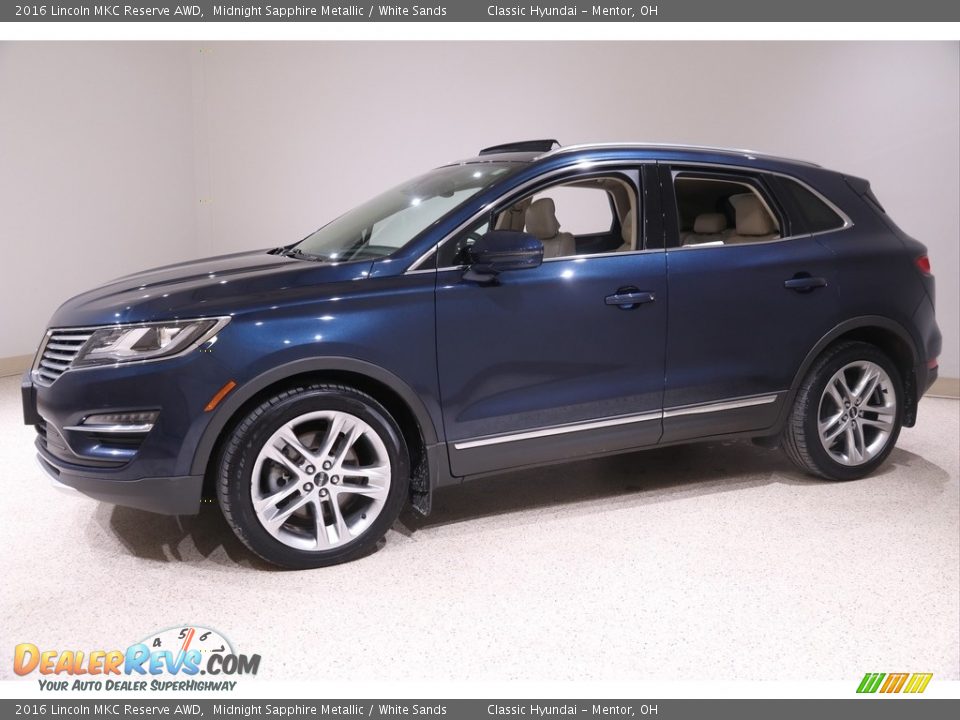 Midnight Sapphire Metallic 2016 Lincoln MKC Reserve AWD Photo #3