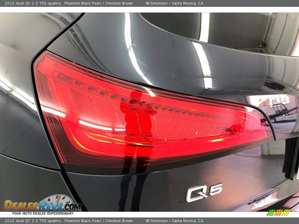 2013 Audi Q5 2.0 TFSI quattro Phantom Black Pearl / Chestnut Brown Photo #29