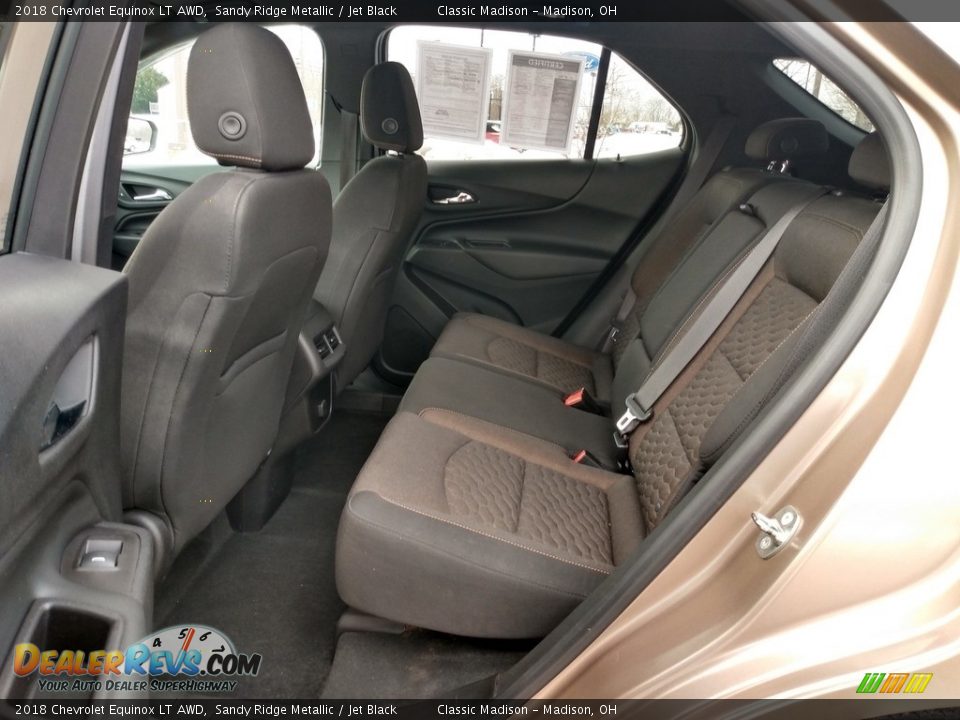 2018 Chevrolet Equinox LT AWD Sandy Ridge Metallic / Jet Black Photo #15