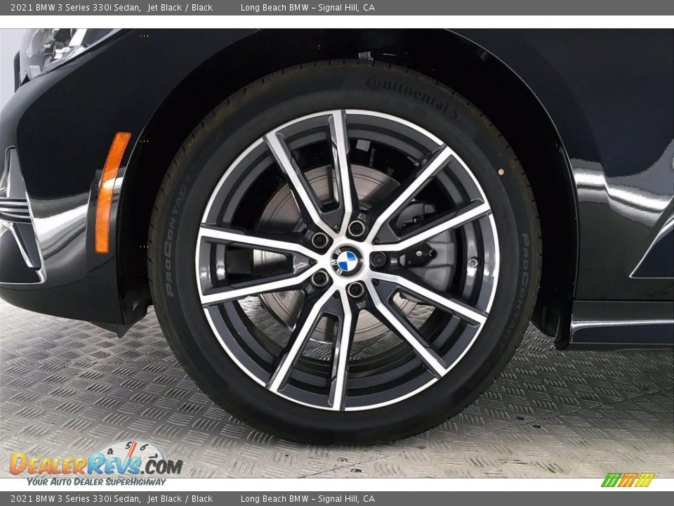 2021 BMW 3 Series 330i Sedan Jet Black / Black Photo #12