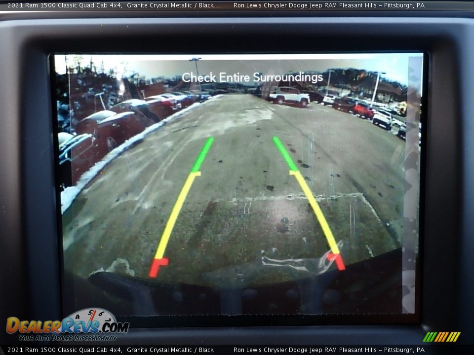 2021 Ram 1500 Classic Quad Cab 4x4 Granite Crystal Metallic / Black Photo #19