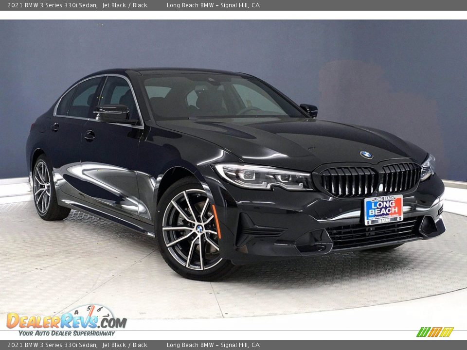 2021 BMW 3 Series 330i Sedan Jet Black / Black Photo #19