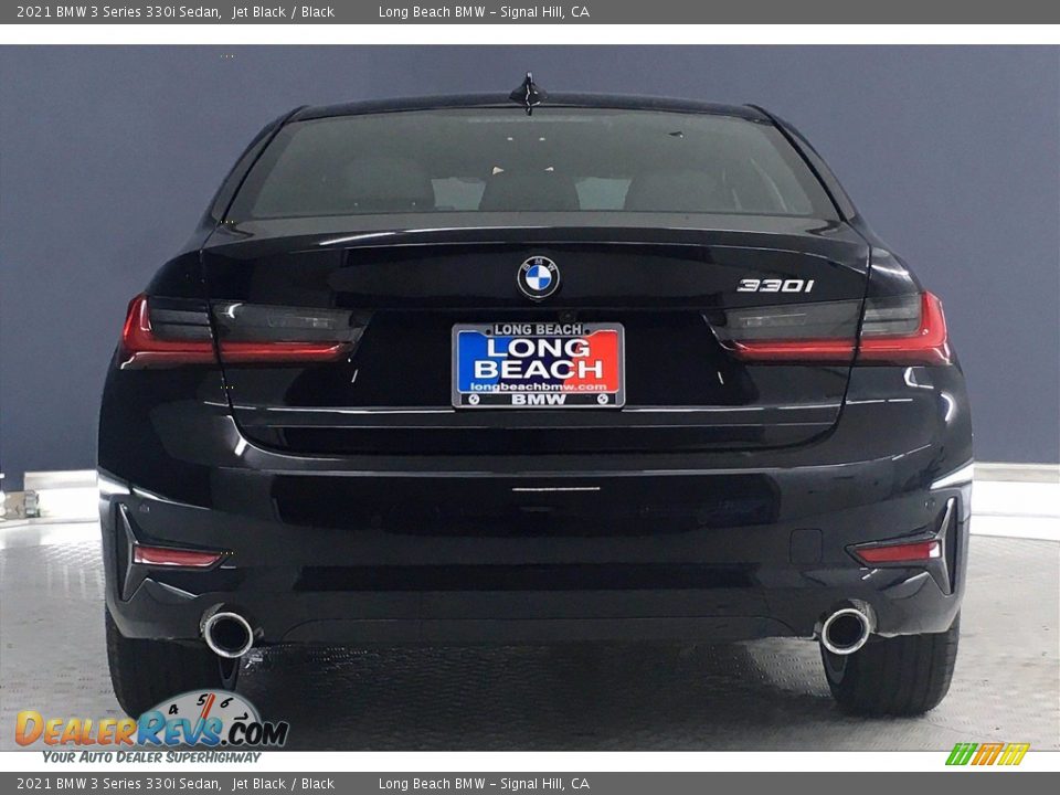 2021 BMW 3 Series 330i Sedan Jet Black / Black Photo #4