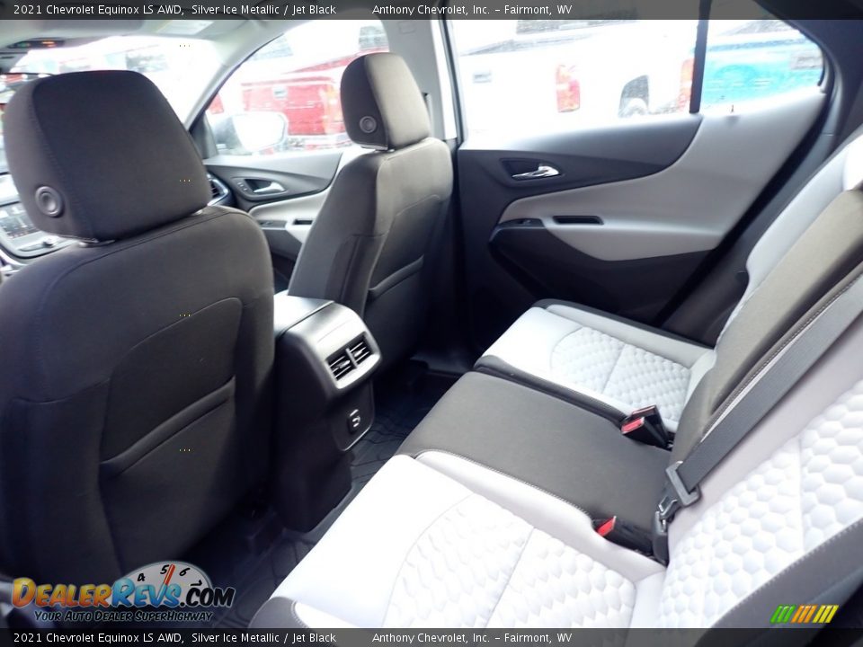 2021 Chevrolet Equinox LS AWD Silver Ice Metallic / Jet Black Photo #11