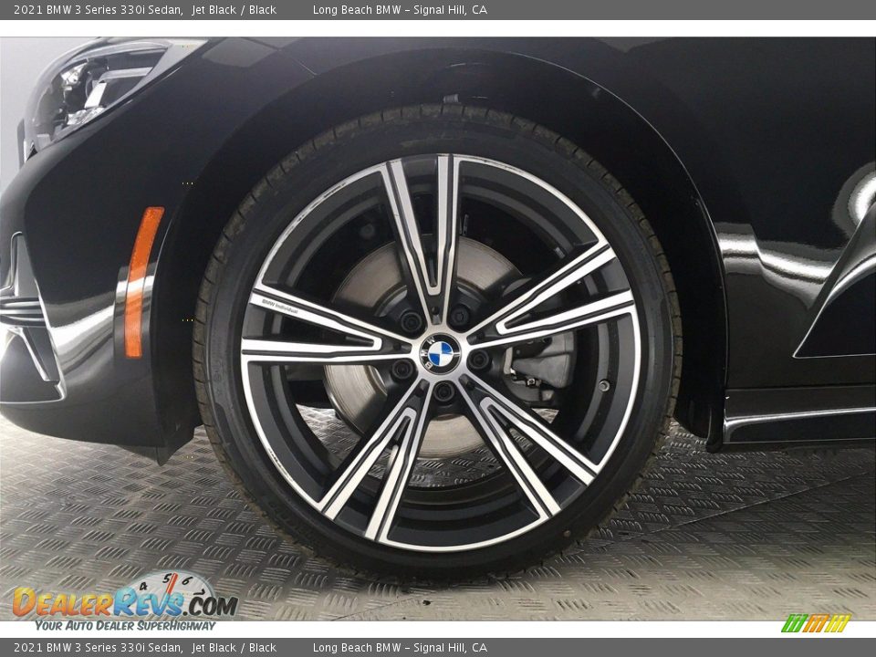 2021 BMW 3 Series 330i Sedan Jet Black / Black Photo #12