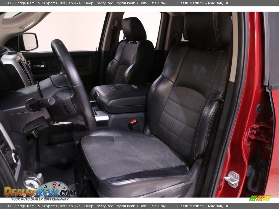 2012 Dodge Ram 1500 Sport Quad Cab 4x4 Deep Cherry Red Crystal Pearl / Dark Slate Gray Photo #5
